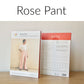 Rose pants sewing pattern
