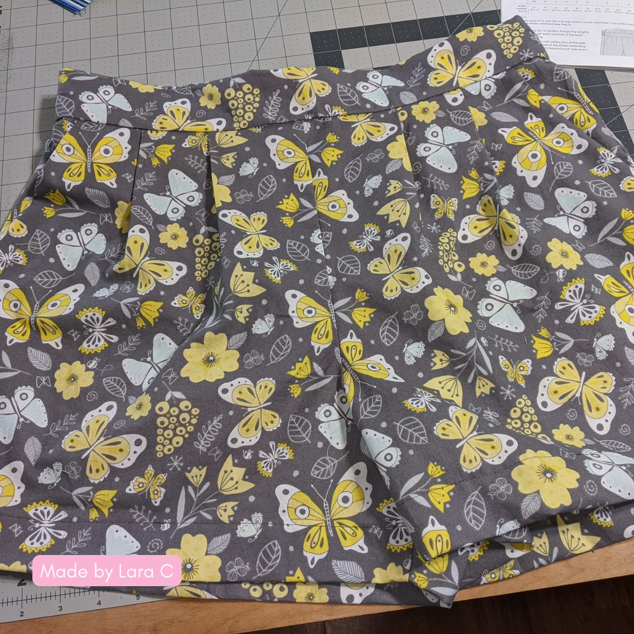 Rose pants sewing pattern