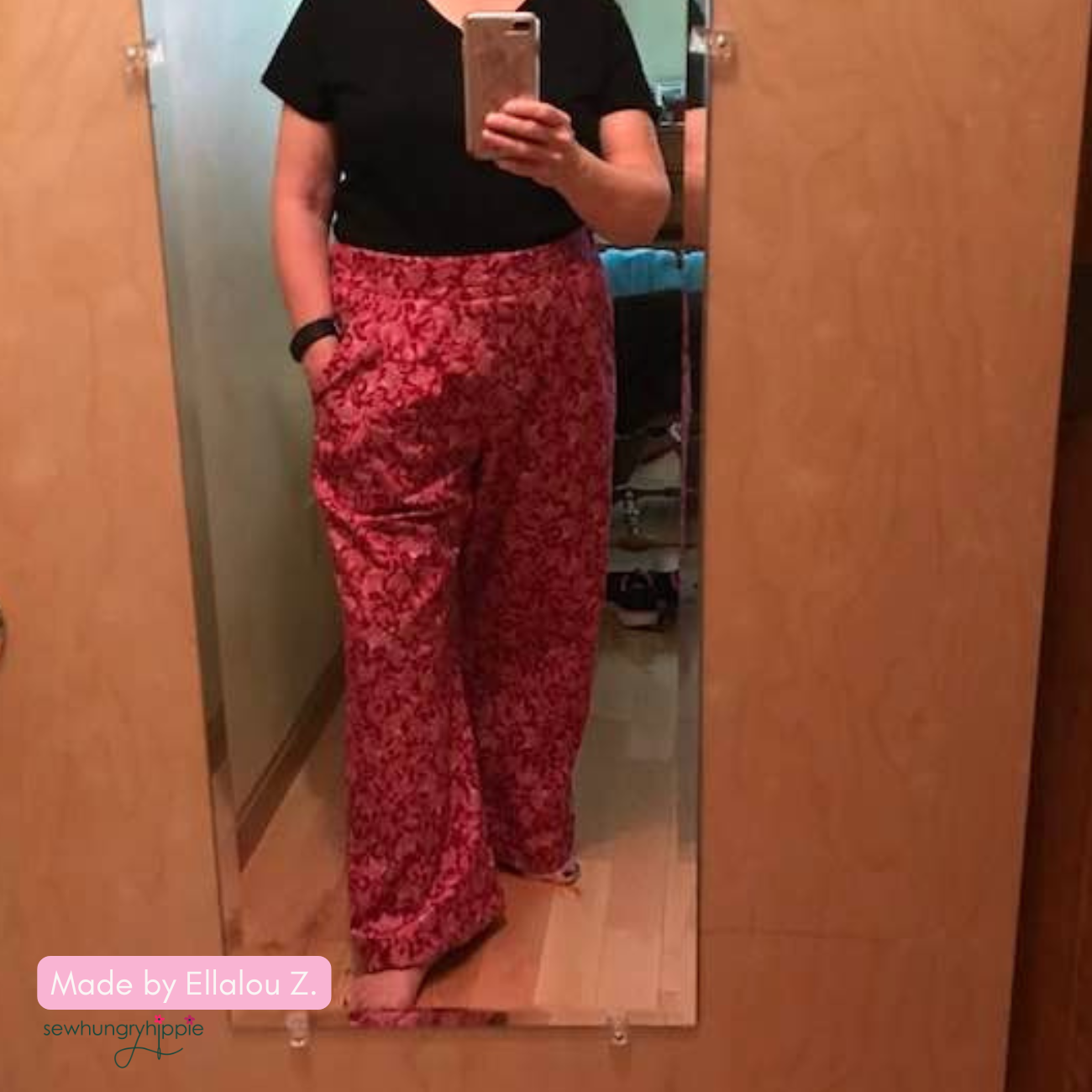 Rose pants sewing pattern