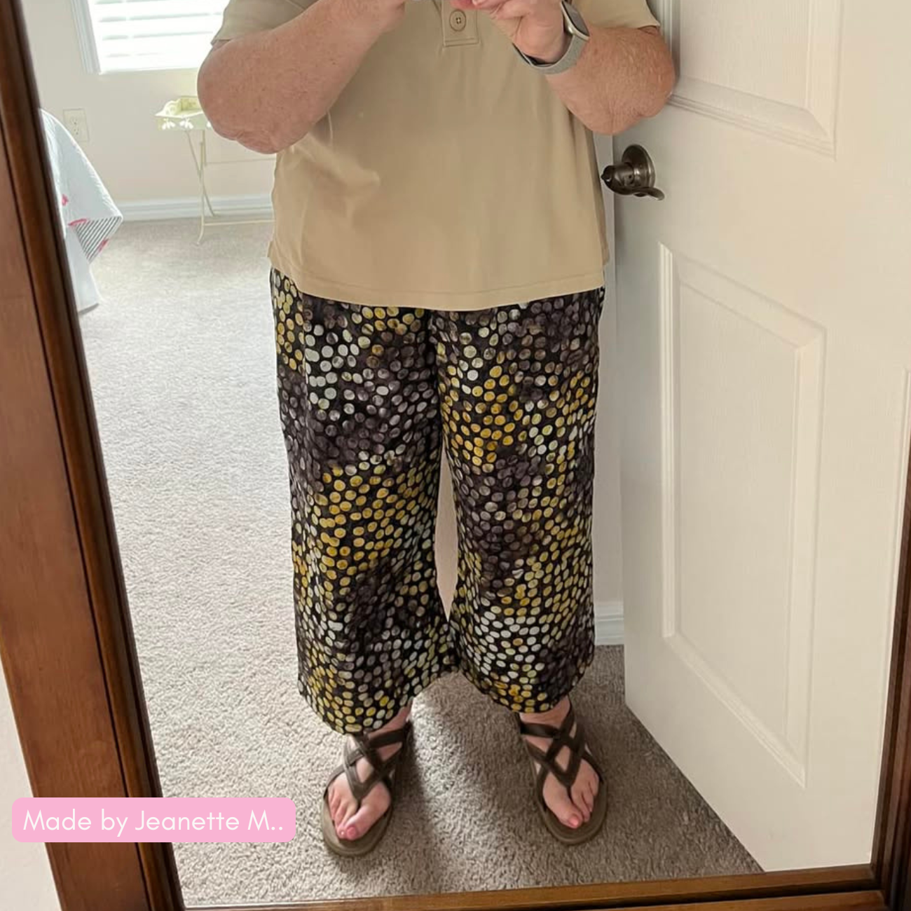 Rose pants sewing pattern