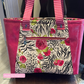 Roses and Animal print fabric
