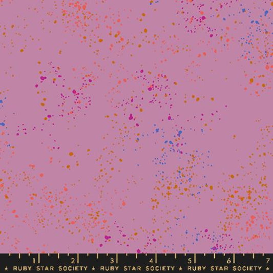 ruby star society speckled lupine purple cotton fabric rs5027 121 paint splatter blender