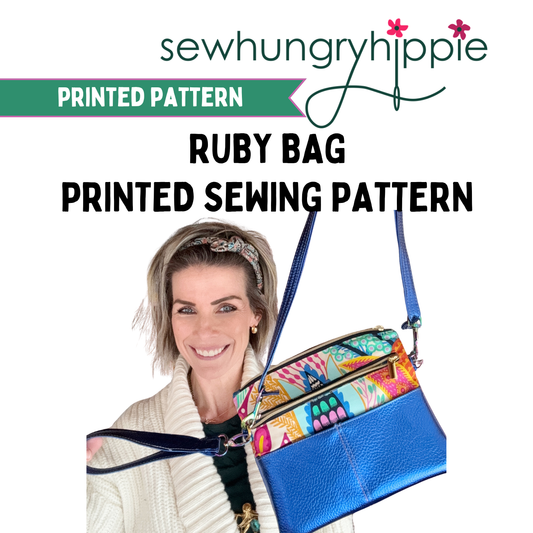Ruby Bag Printed Sewing Pattern