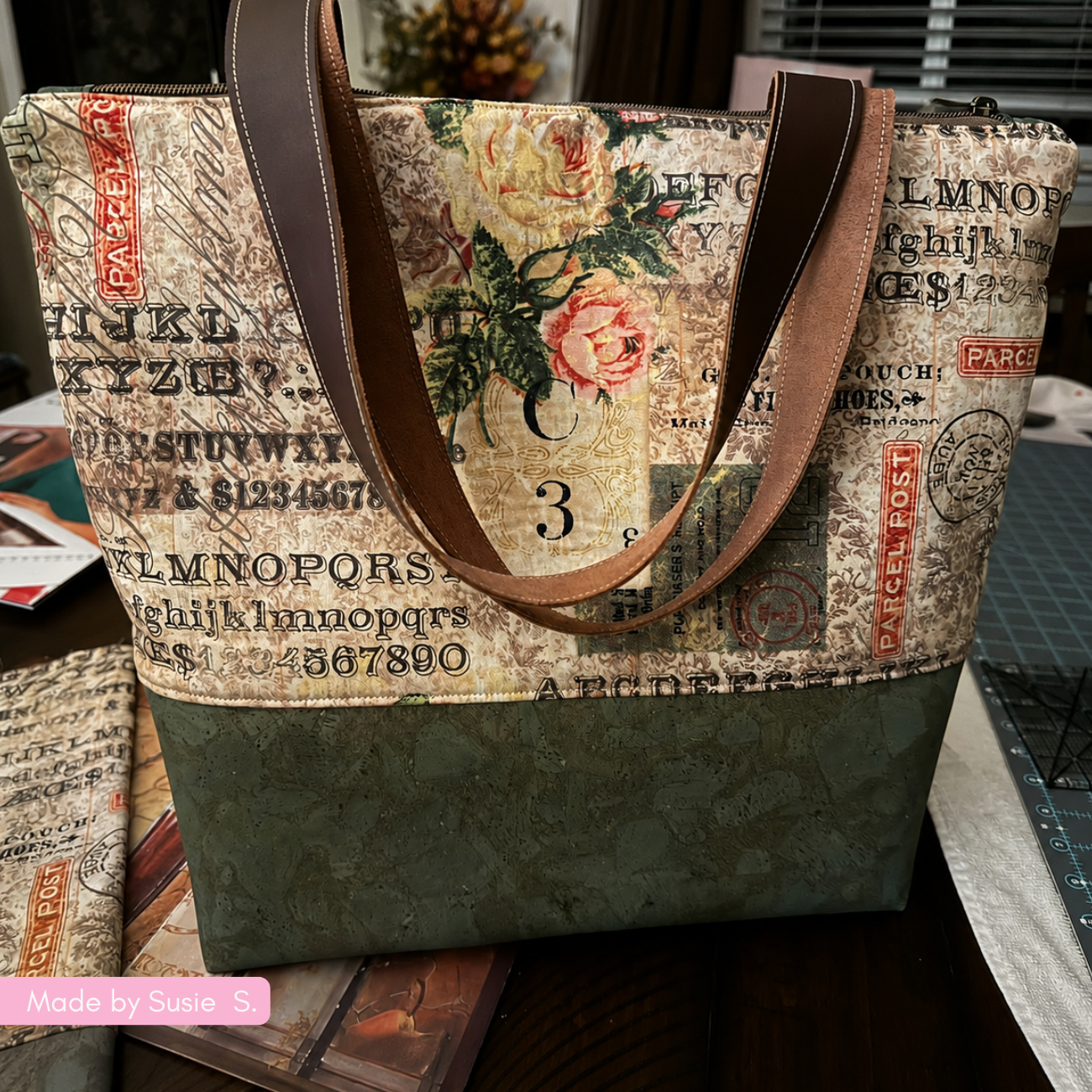 Moss Green Cork Roll 18x54