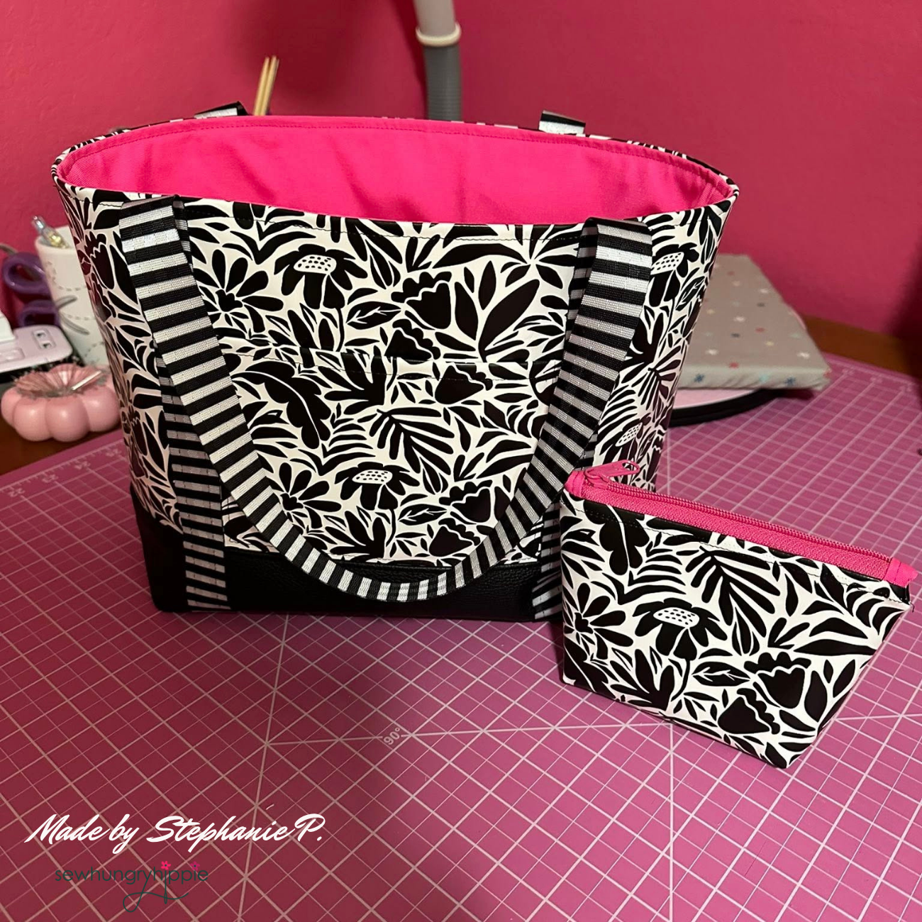 Santorini HACK Kit black & Cream Vinyl with cork and WRC / Sewhungryhippie