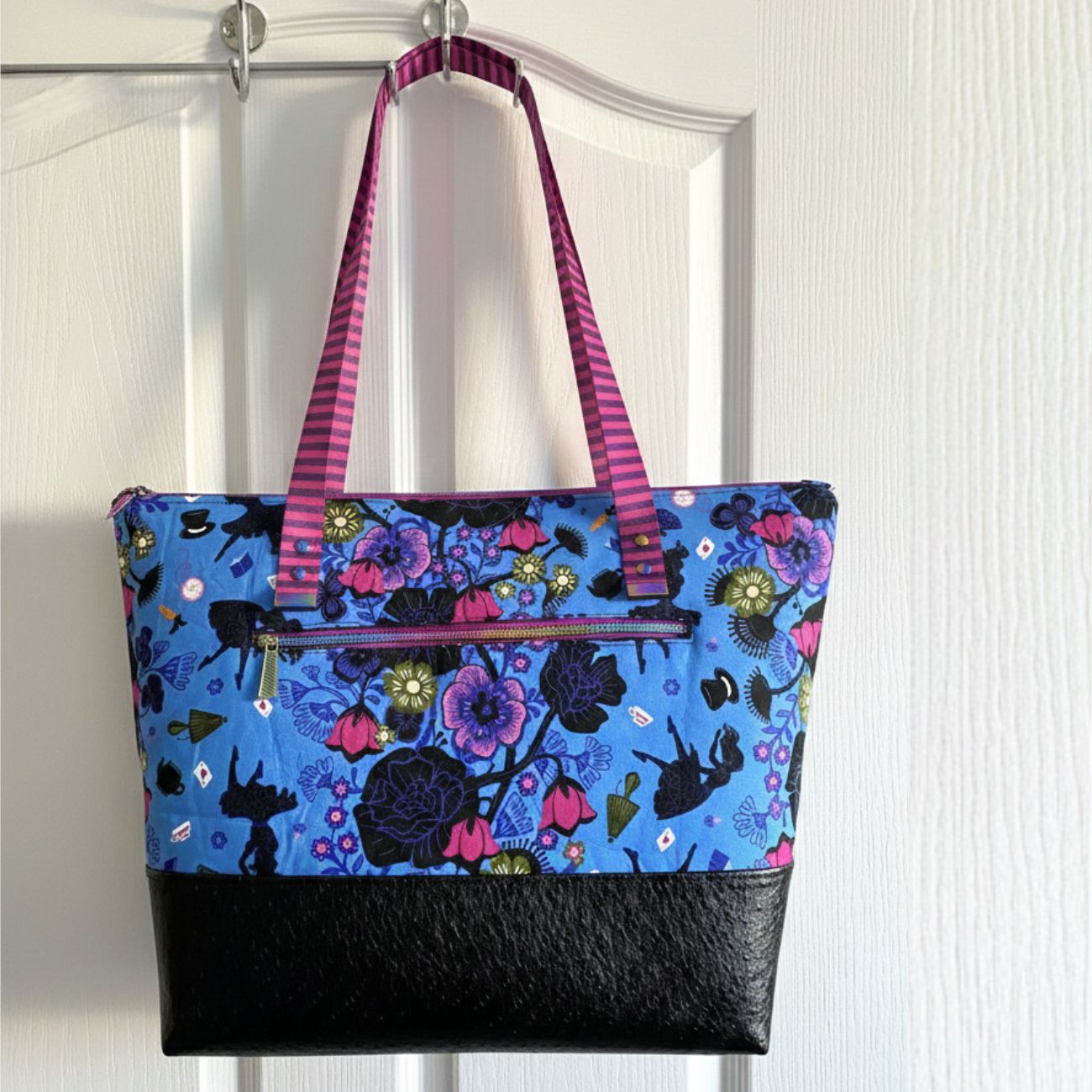 Santorini Tote Bag pattern beginner sewing tote design