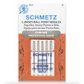 5 Pack Schmetz Jersey Ball Point Needles in packaging on a white background