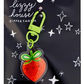 Strawberry Zipper Charm