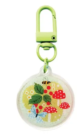 Tiny Meadow Zipper Charm