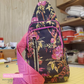 Art Gallery Fabric + Pre-Quilted Black Vinyl Bundle