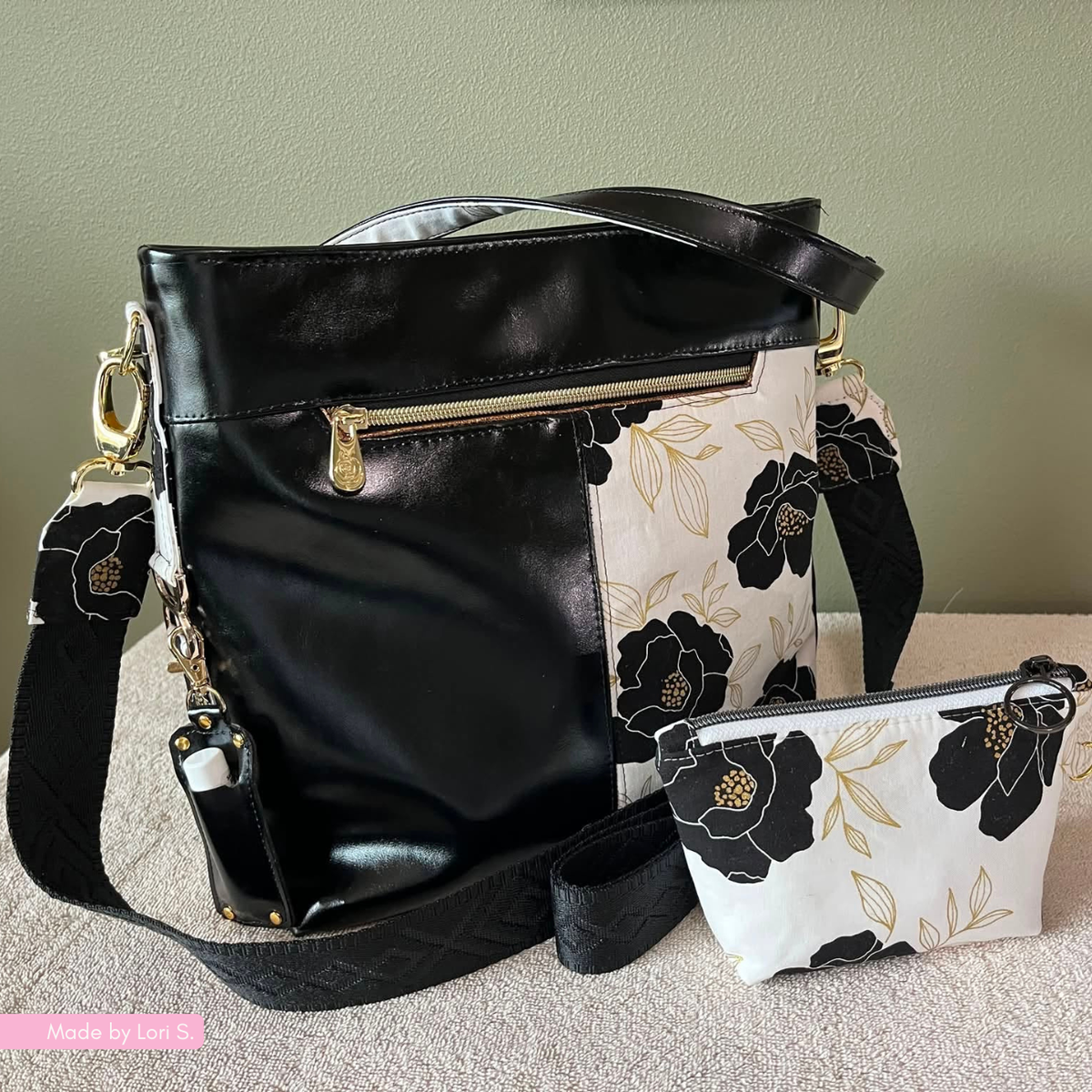 Stylish Black Smooth Vinyl - Premium Faux Leather