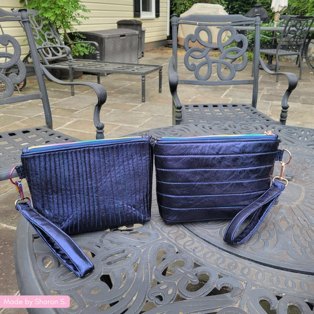 Soft Vinyl Fabric – Navy Blue