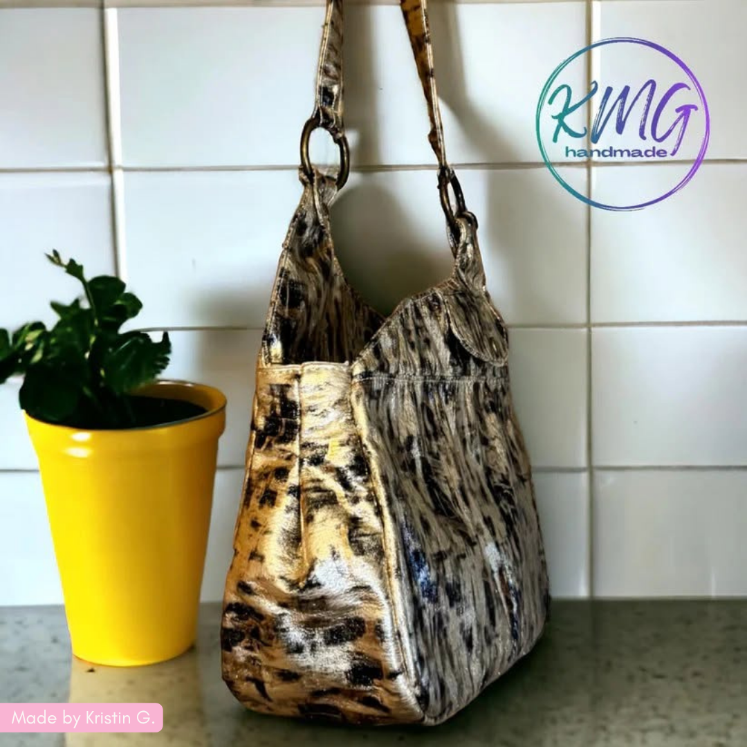 Soft Vinyl Gold Leopard Mix