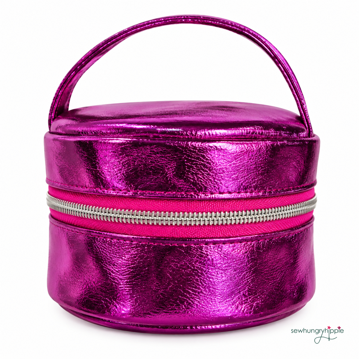 Soft Vinyl in Fuchsia Purple | Metallic Shimmer Vinyl for Bag Making