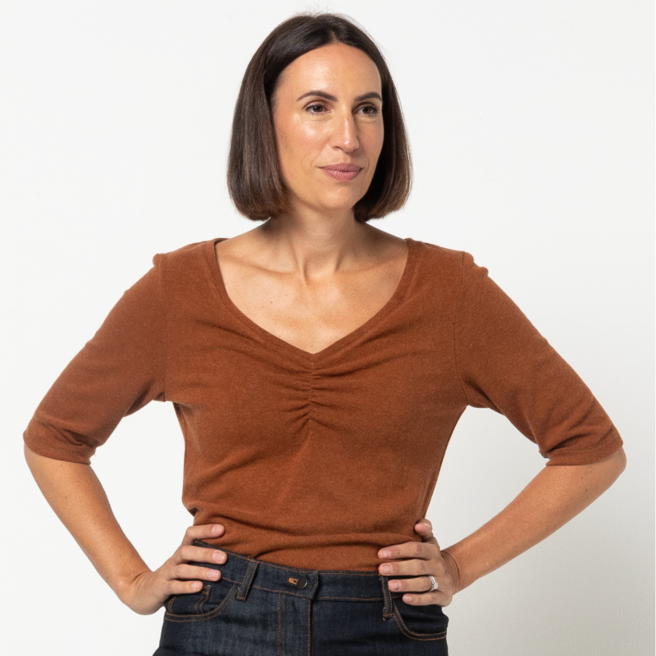 Style Arc Alice Knit Top Multi-Size Sewing Pattern