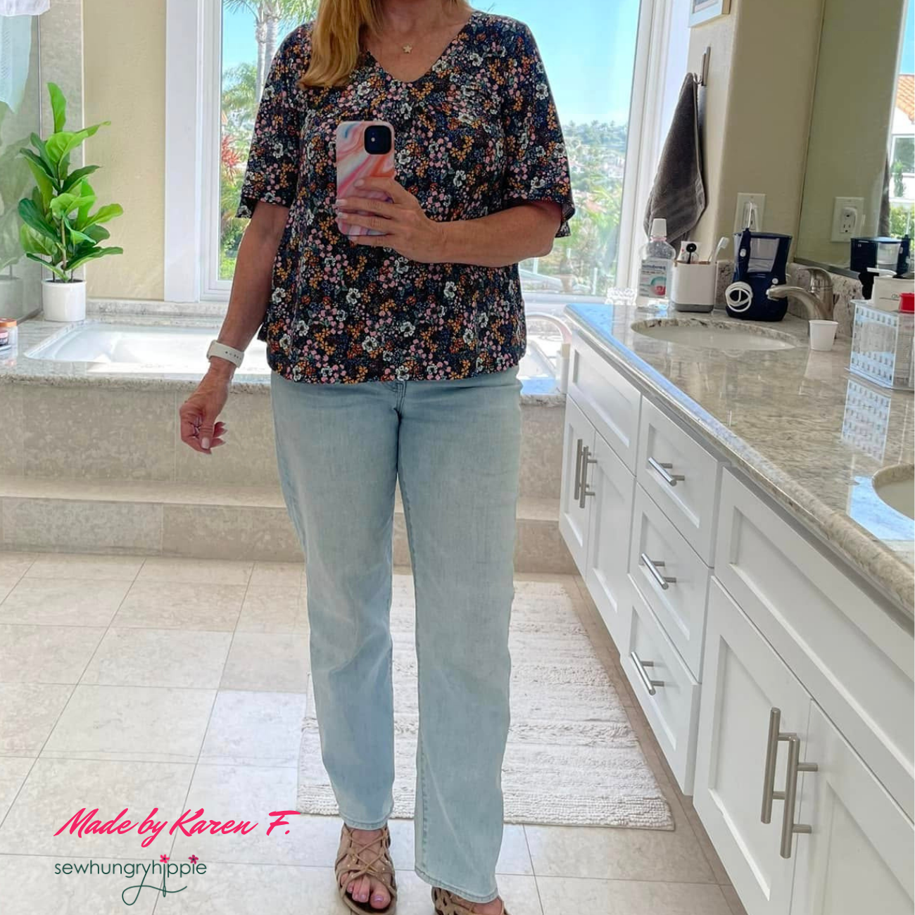 The Jill Tunic PRINTED sewing pattern