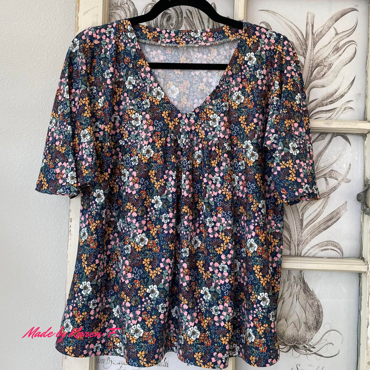 The Jill Tunic PRINTED sewing pattern