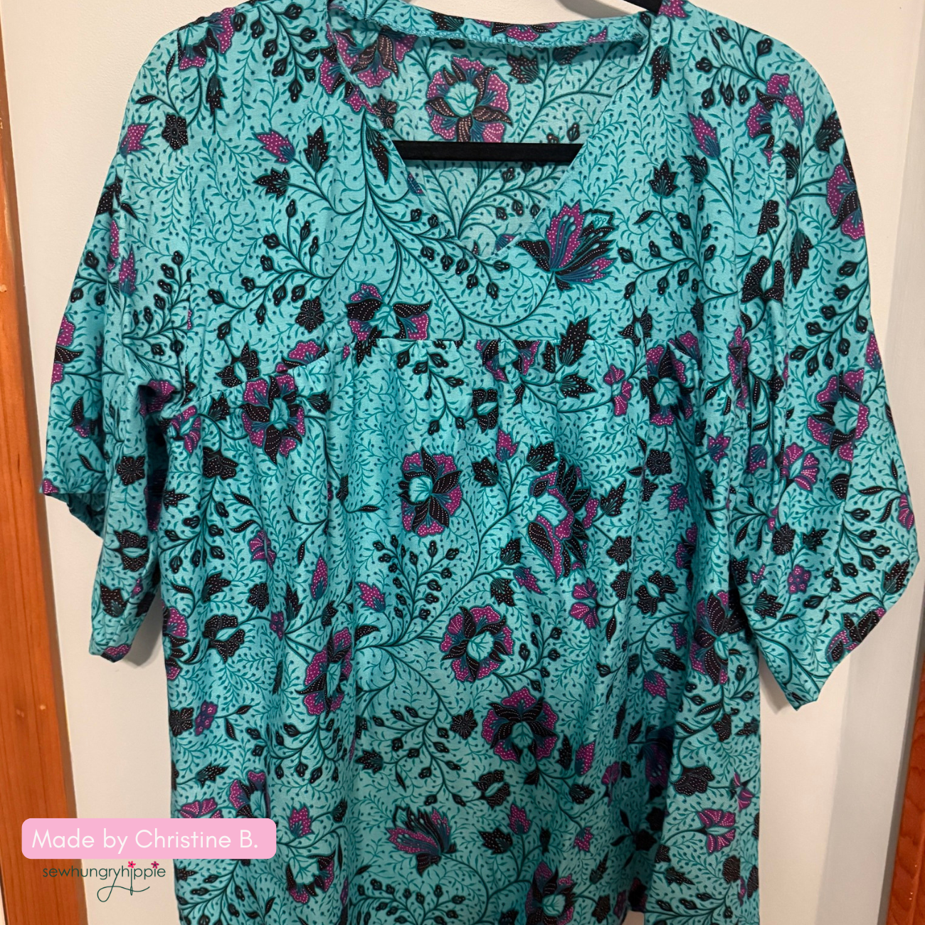 The Jill Tunic PRINTED sewing pattern