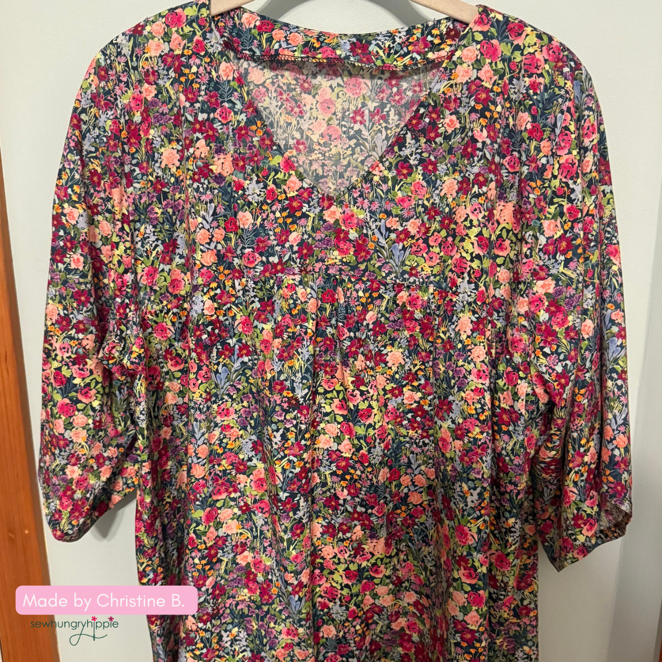 The Jill Tunic PRINTED sewing pattern