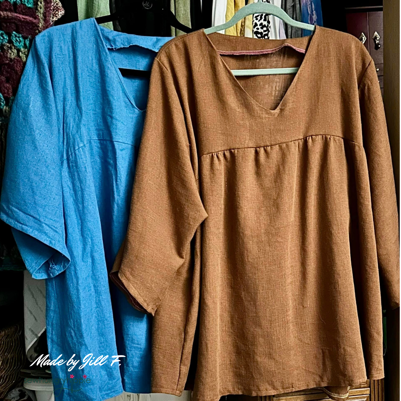 The Jill Tunic PRINTED sewing pattern