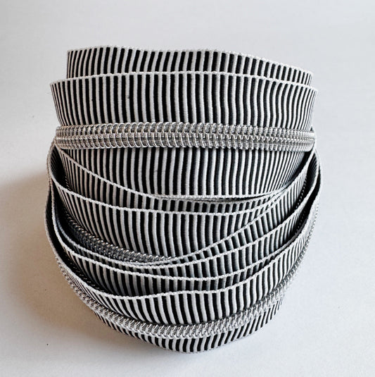 zipper tape coiled up