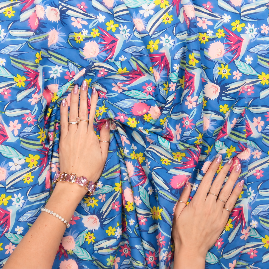 Tropic Like It's Hot Rayon Fabric by Art Gallery Fabrics | Sold by the Yard
