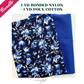 True Blue Bundle – Bonded Nylon & Poly Cotton Bag Lining Fabric