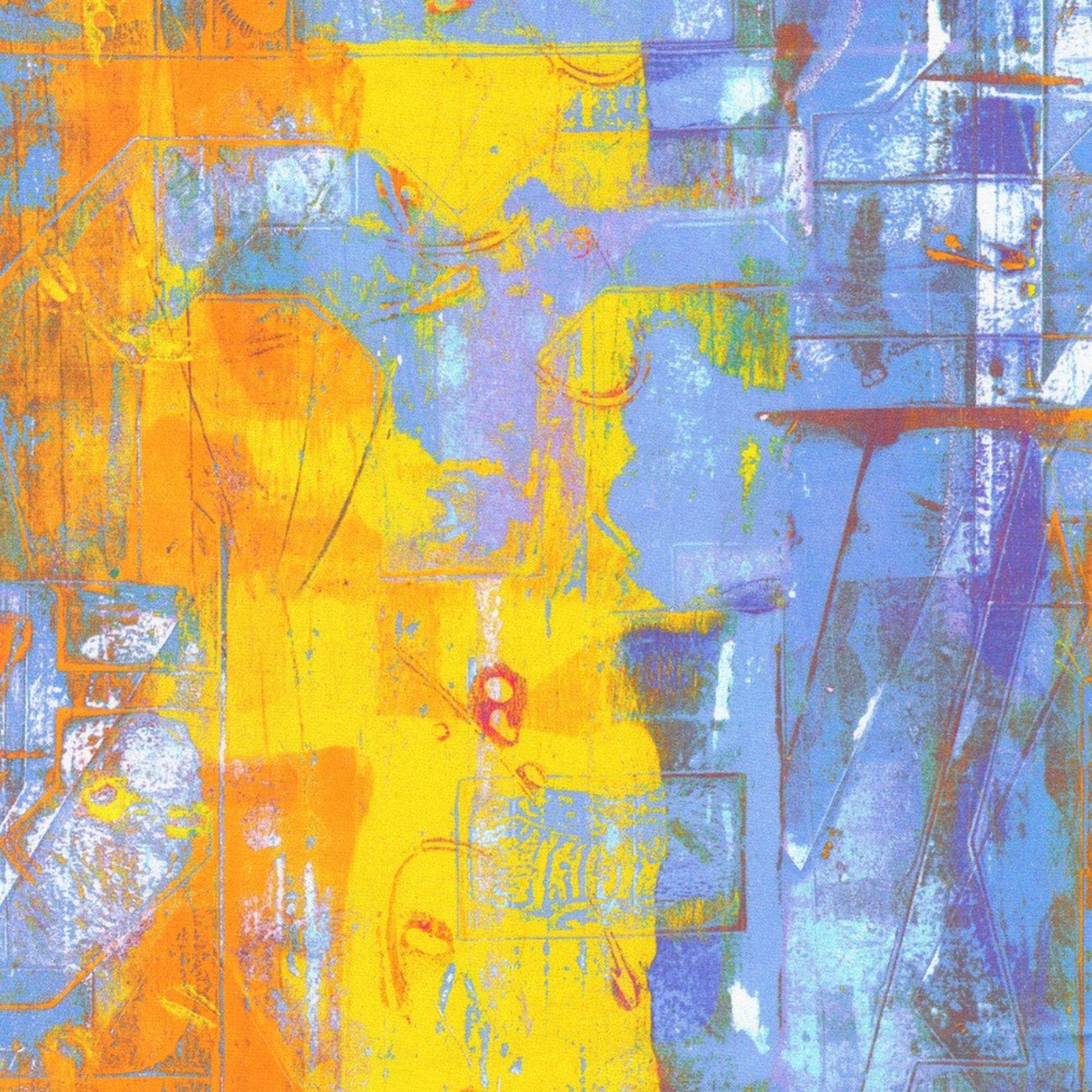 Urban Archeology - Crocus - by Leslie Tucker Jenison for Robert Kaufman - ANJD-23632-249