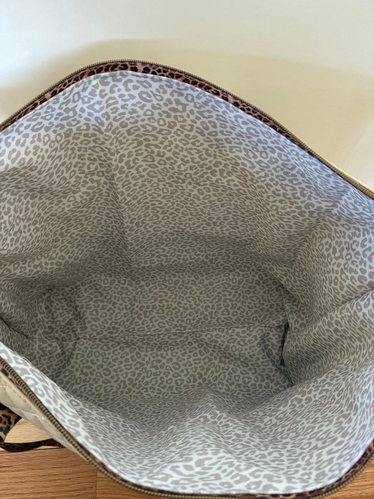 Water Resistant Canvas Light Leopard for bag lining