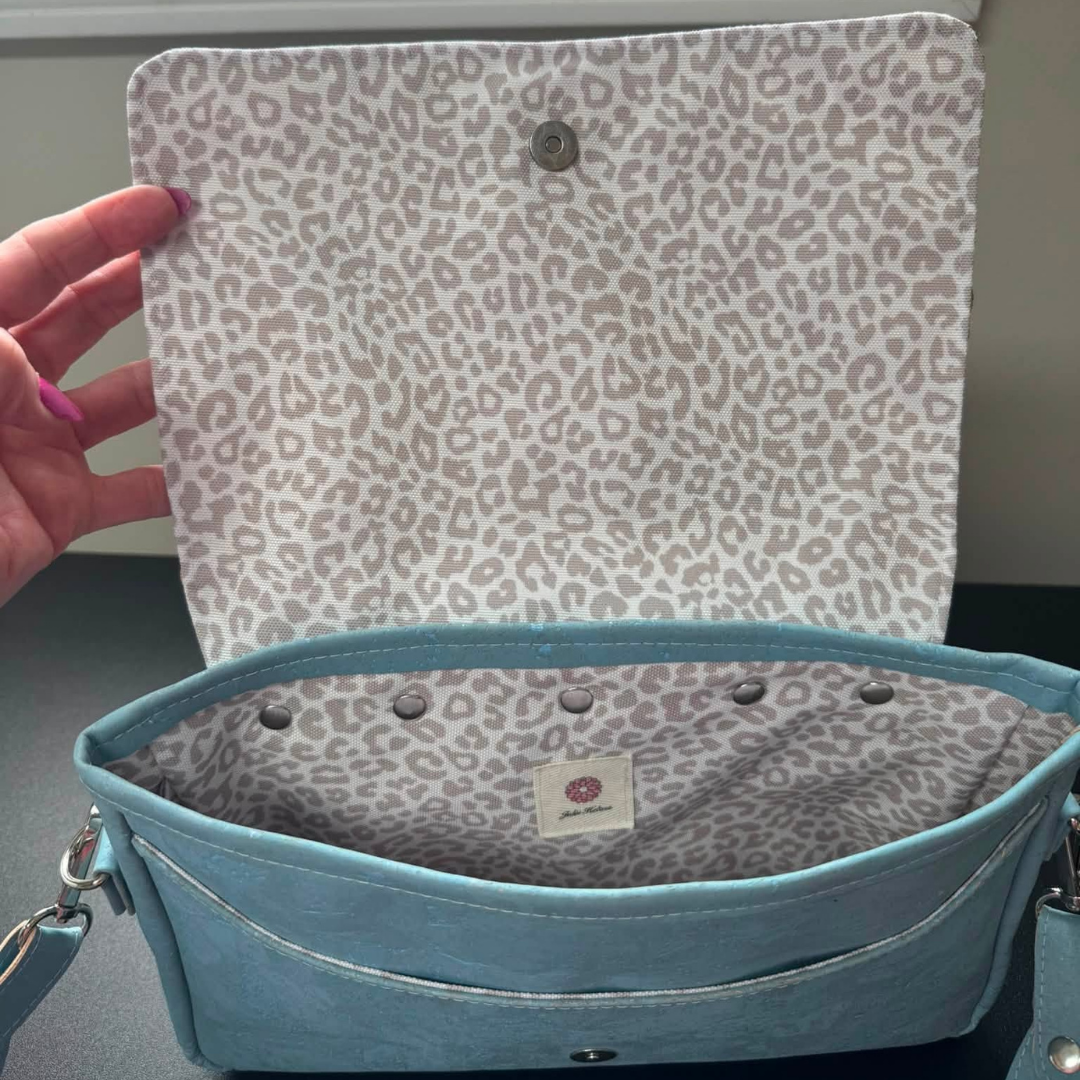 Water Resistant Canvas - Light Leopard | Bag Making Fabric 36x58"