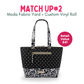 Weekly Vinyl & Fabric Matchups Bundle – Bag Making Craft Supplies June 17