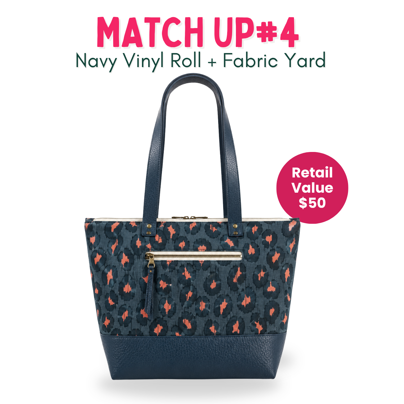 Weekly Vinyl & Fabric Matchups Bundle – Bag Making Craft Supplies June 17
