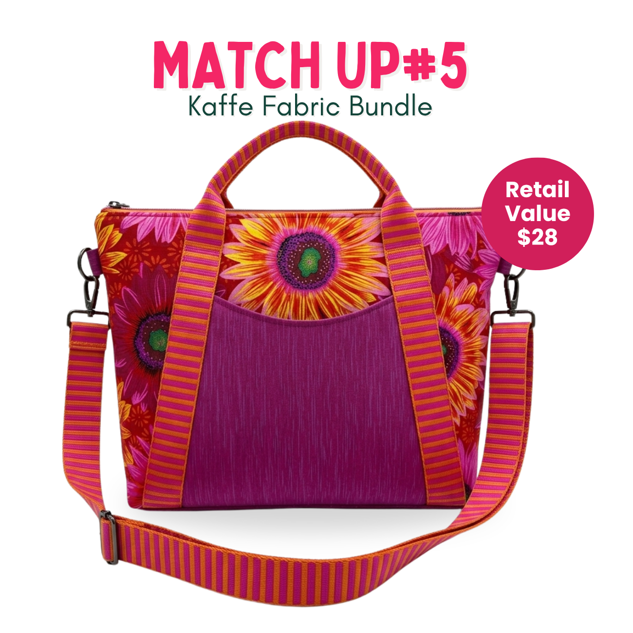 Weekly Vinyl & Fabric Matchups Bundle – Bag Making Craft Supplies June 24