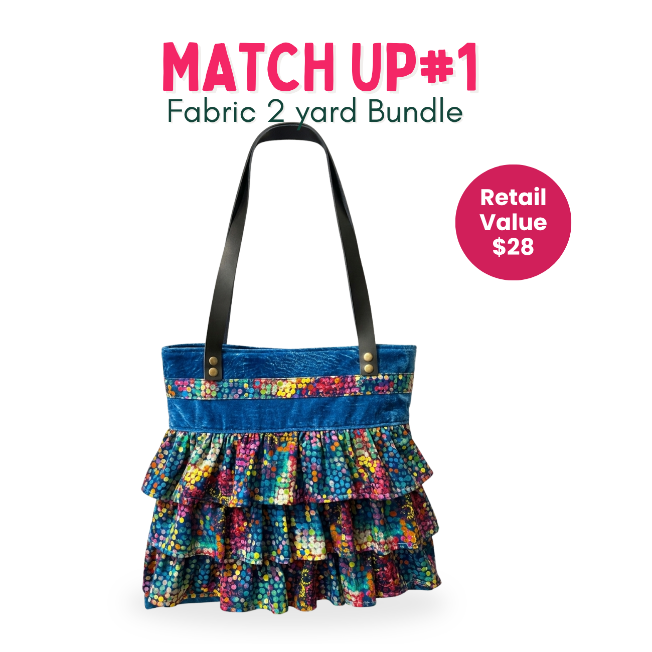 Weekly Vinyl & Fabric Matchups Bundle – Bag Making Craft Supplies June 24