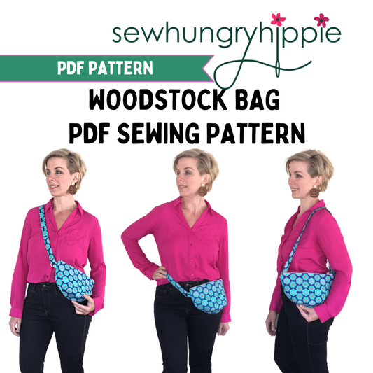 Woodstock Bag PDF Sewing Pattern – SewHungryhippie