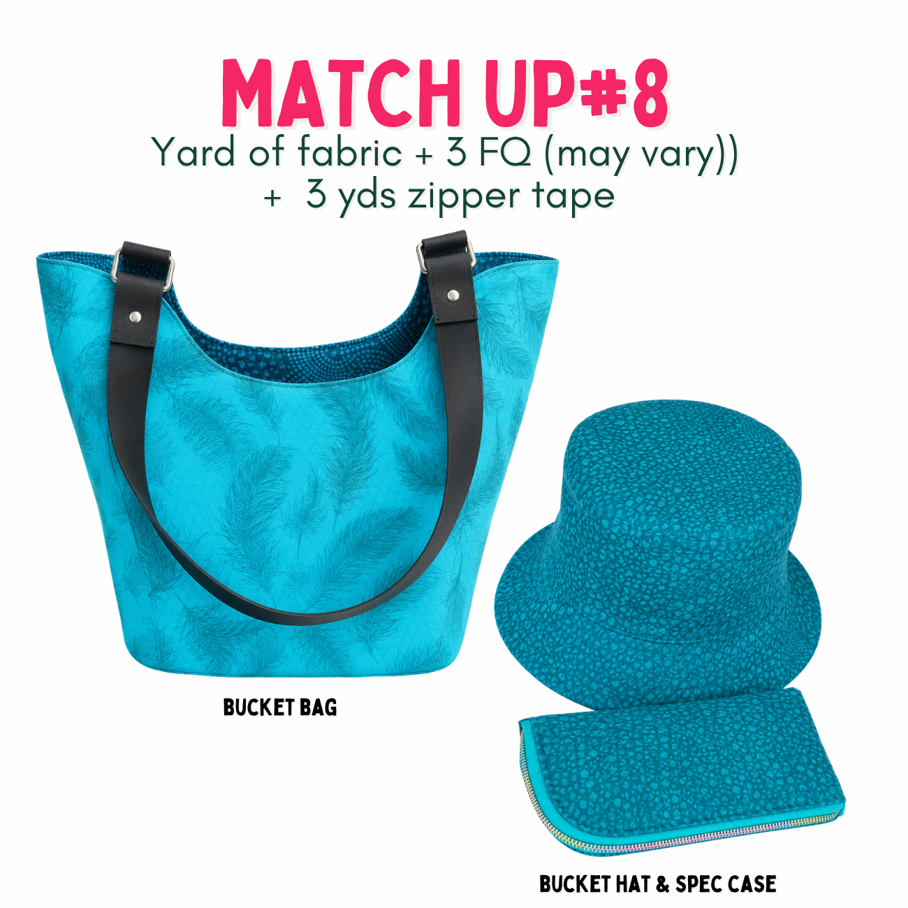 Weekly Vinyl & Fabric Matchups Bundle – Bag Making Craft Supplies August 26th