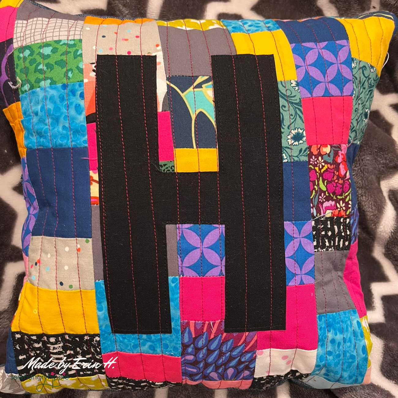 Zipillow PDF sewing pattern