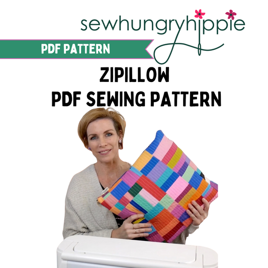 Zipillow PDF sewing pattern
