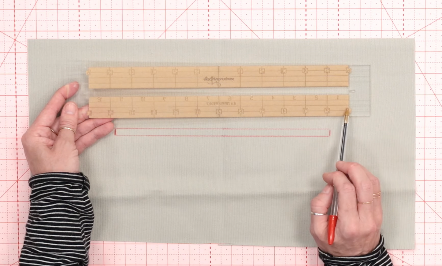 Zipper Window Template