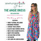 Angie Dress sewing pattern XS-3XL