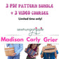 3 BAG PATTERN BUNDLE + LIFETIME VIDEO ACCESS