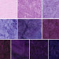 FQ Bundle - Purple Batiks - Lava