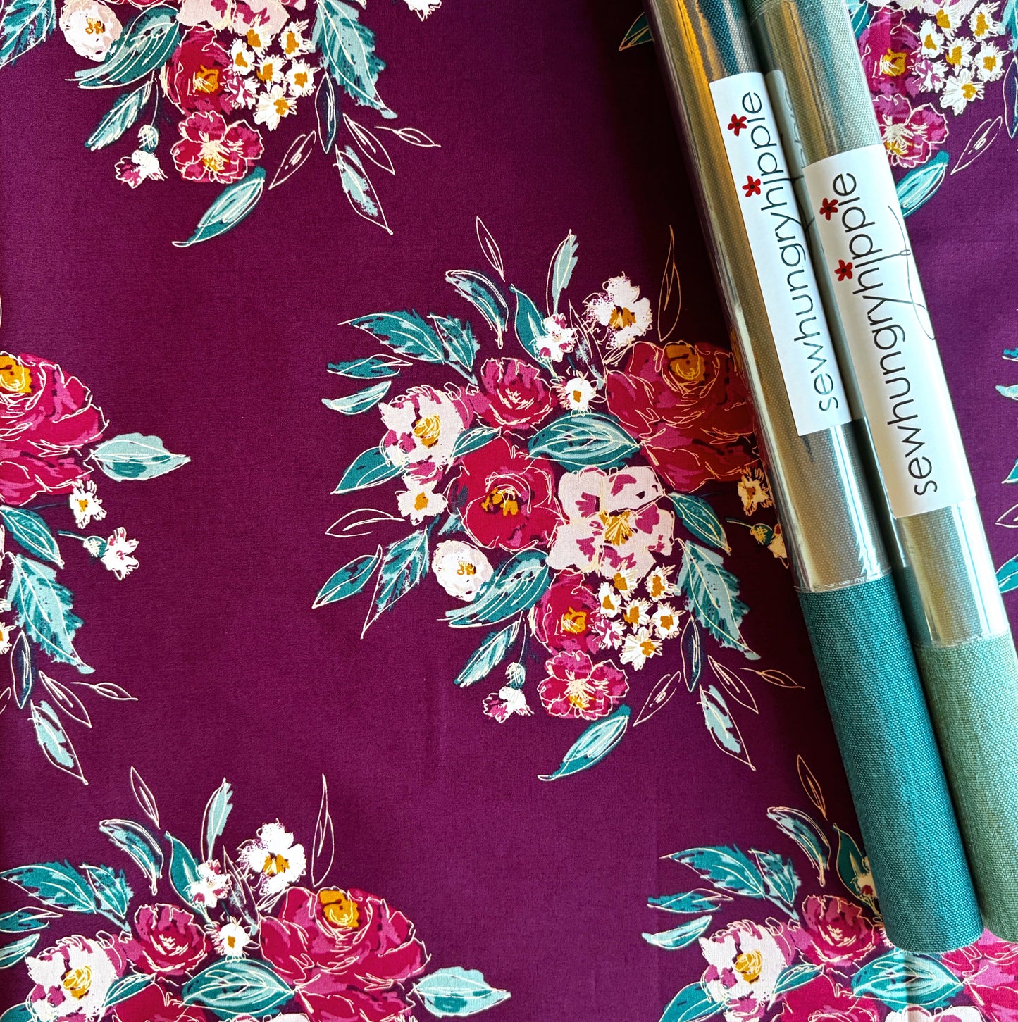 Burgundy Florals Matchup Bundle