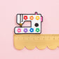 Rainbow Daisy Sewing Machine Iron-On Patch