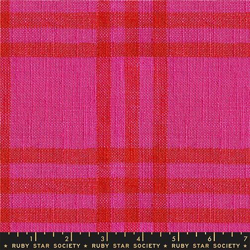 Ruby Star Society Warp Weft Mystic Fable Pink - Chore coat style fabric
