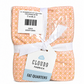 Cloud9 Fabrics Serenity Garden bundle with 16 organic cotton fat quarters measuring 18 x 22 inches, featuring coordinating floral and botanical quilting fabrics.
