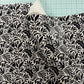 cream and black vinyl for sewing bags