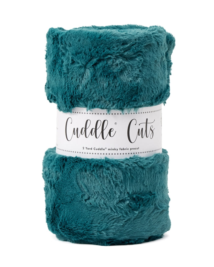 Shannon Luxe Cuddle Mallard Teal 2 YD Bundle