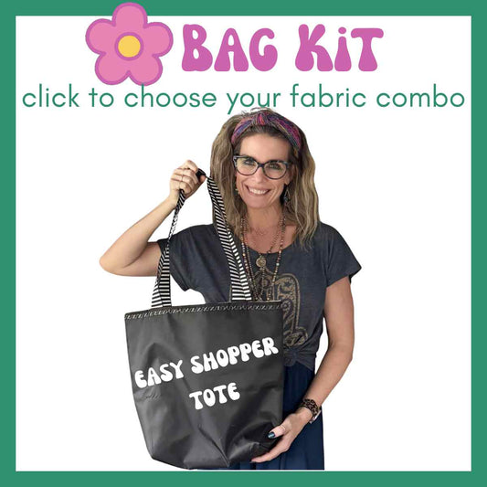 Easy Shopper Tote KIT with bonded nylon