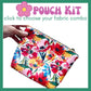 Easy Zipper Case Kit Floral Vinyl